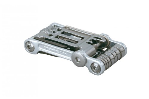 Topeak Mini 20 Pro 15400166 - Herramienta multiusos (con 20 herramientas, aluminio) plata plata