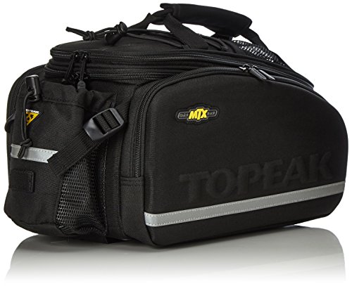 TOPEAK MTX DX Alforja Trasera, Negro, Talla Única