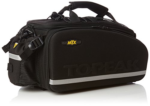 TOPEAK MTX Exp Alforja Trasera, Negro, Talla Única