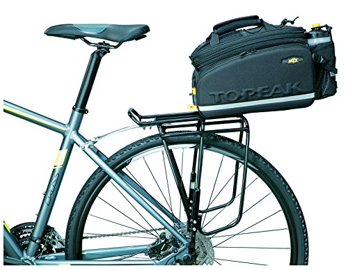 TOPEAK MTX Trunk Bag Dxp with Rigid Molded Panels Alforja, Sin género, Black, Talla Única