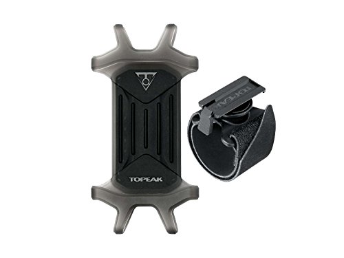 Topeak Omni RideCase, w/Strap Mount, fit Smart Phone from 4.5" to 5.5", Black Funda de portátil Tiempo Libre y Sportwear, Adultos Unisex, Negro (Negro), 13.1 x 6.9 x 1.7 cm / 5.2” x 2.7” x 0.7”