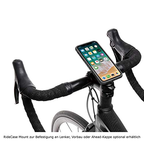 Topeak RideCase - Carcasa para iPhone X, sin Soporte, Color Negro y Gris