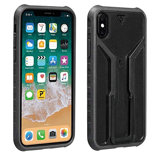 Topeak RideCase - Carcasa para iPhone X, sin Soporte, Color Negro y Gris