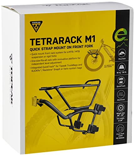 Topeak Tetrarack M1 Portaequipaje, Deportes y Aire Libre, Negro, Talla única