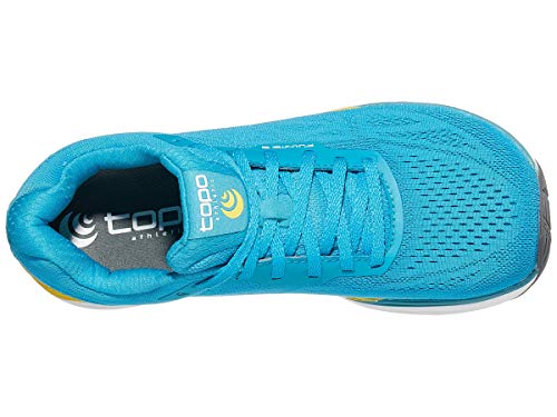 Topo Athletic FLI-Lyte-3, Zapatillas Mujer, Agua/Amarillo, 38.5 EU