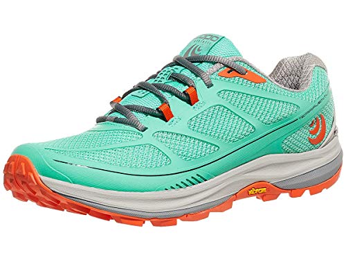 Topo Athletic TERRAVENTURE 2, Zapatillas Mujer, Menta/Mandarina, 42 EU