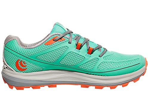 Topo Athletic TERRAVENTURE 2, Zapatillas Mujer, Menta/Mandarina, 42 EU