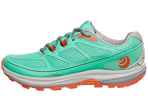 Topo Athletic TERRAVENTURE 2, Zapatillas Mujer, Menta/Mandarina, 42 EU