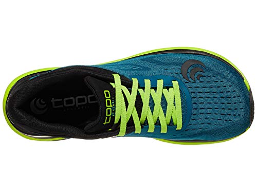 Topo Athletic Ultrafly 3, Zapatillas Hombre, Oceano/Verde, 42.5 EU