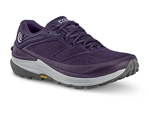 Topo Athletic Ultraventure 2 Comfortable Lightweight 5mm Drop, Athletic Shoes for Trail Running, Corredores de Sendero Mujer, Gris púrpura, 6 Reino Unido
