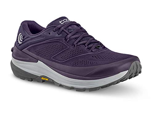 Topo Athletic Ultraventure 2 Comfortable Lightweight 5mm Drop, Athletic Shoes for Trail Running, Corredores de senderos Mujer, Gris púrpura, 40,5 EU