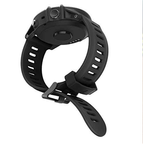 TOPsic Garmin Fenix 3 Correa de Reloj, Banda Reemplazo de Silicona Suave Deportiva con Herramientas para Garmin Fenix 3 / Reloj Elegante de Fenix 3 HR Multi-Colors