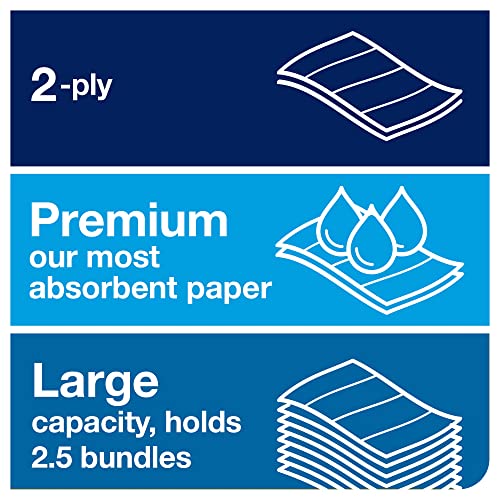 Tork 100297 Xpress Extra Soft Hand Paper Towels H2 / Soft Absorbent Multifold Hand Towels Premium / Mfold Compatible with Tork H2 System / 21 x 100 Sheets (34 x 21 cm)