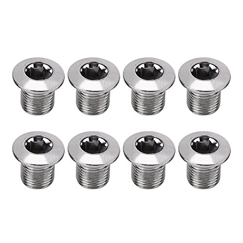 Tornillos del Perno del Biela, Durable Mountain Mountain Bikes Rueda de la Cadena Juego de Bielas Tornillos de Bloqueo Tornillos Piezas