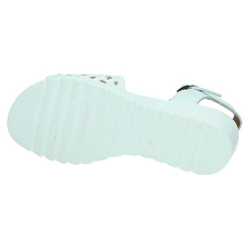 TORRES 9005 Sandalias Blancas Mujer Sandalias Blanco 41