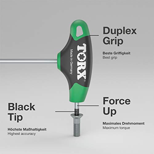 TORX® 70525 Destornillador con mango en T TX25, con Duplex Grip — Made in Germany