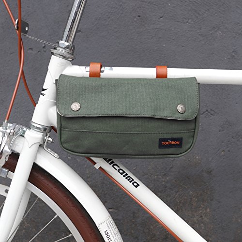 Tourbon Manillar De La Bicicleta Bolsa Delantera Para Bicicleta - Alforjas Para Bicicleta