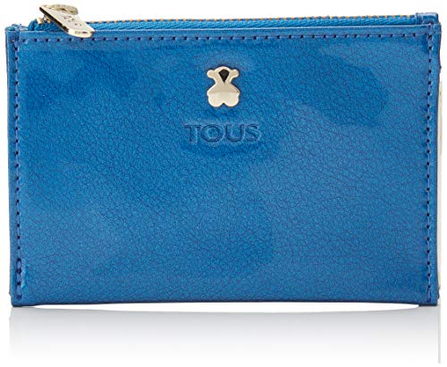 TOUS 995960253, Monedero para Mujer, Azul (Azul), 11.5x8x1 cm (W x H x L)