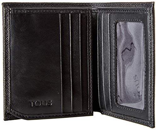 Tous Billetera S. New Berlin, Bolsa y Cartera para Hombre, Negro (Negro), 9x10x1.5 cm (W x H x L)