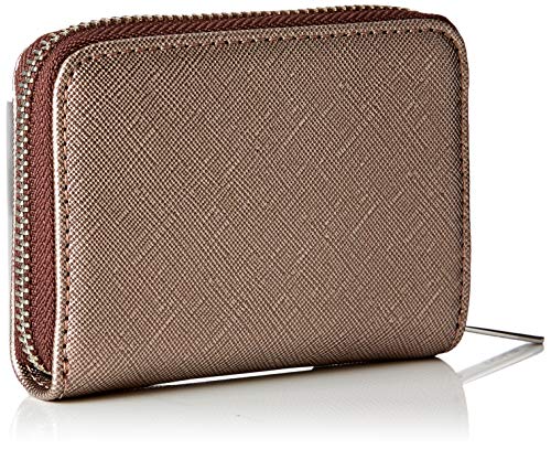 Tous Dubai Saffiano - Monedero para Mujer, Multicolor (Bronce Topo 695930007), 10 x 8 x 2.5 cm