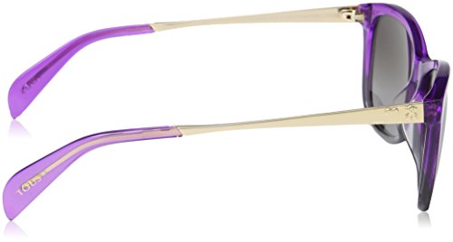 TOUS STO918-540AN9 Gafas de Sol, Glittery Violet, 54 para Mujer