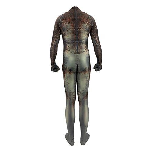 TOYSGAMES Traje de Cosplay del traje Predator Hijos Adultos apretado papel Body Conjunto animado jugar de la película del super héroe de Navidad del vestido de lujo de la ropa Disfraz de máscara de ju