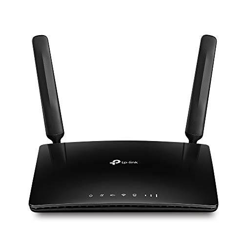 TP-Link Archer MR600 Router 4G + Advanced LTE CAT6, Wi-Fi AC1200 5GHz & 2.4GHz, 4 Puertos Gigabit, 2 Antenas Desmontables, MicroSIM, Compatible con Todos los operadores, Versión 2.0