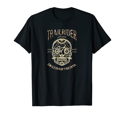Trail Rider Dirt Good Singlespeed Geared MTB Hardtail Completo Camiseta