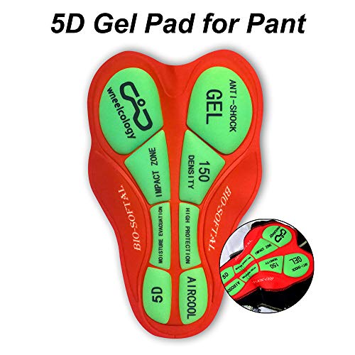 Traje Ciclismo Hombre para Verano,Maillot Ciclismo y Culotte Ciclismo con 5D Gel Pad