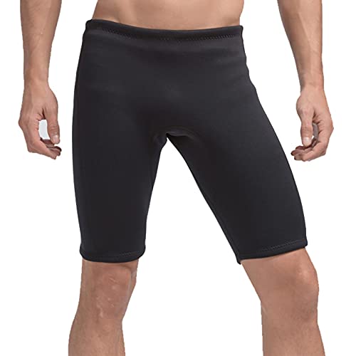 Traje De Baño Trajes De Neopreno De Neopreno De 3 MM para Hombre, Trajes De Baño para Nadar, Surf, Buceo, Pantalones Cortos con Protección Solar, Trajes De Baño, Bañadores (Size : L)