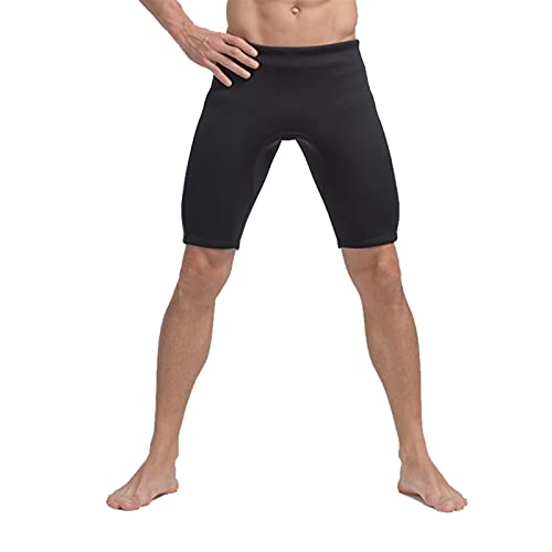 Traje De Baño Trajes De Neopreno De Neopreno De 3 MM para Hombre, Trajes De Baño para Nadar, Surf, Buceo, Pantalones Cortos con Protección Solar, Trajes De Baño, Bañadores (Size : L)