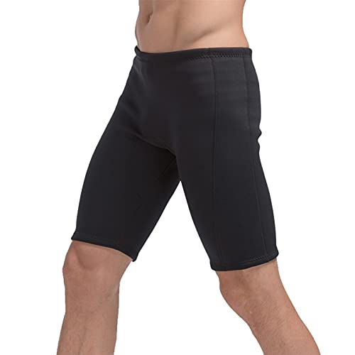 Traje De Baño Trajes De Neopreno De Neopreno De 3 MM para Hombre, Trajes De Baño para Nadar, Surf, Buceo, Pantalones Cortos con Protección Solar, Trajes De Baño, Bañadores (Size : L)