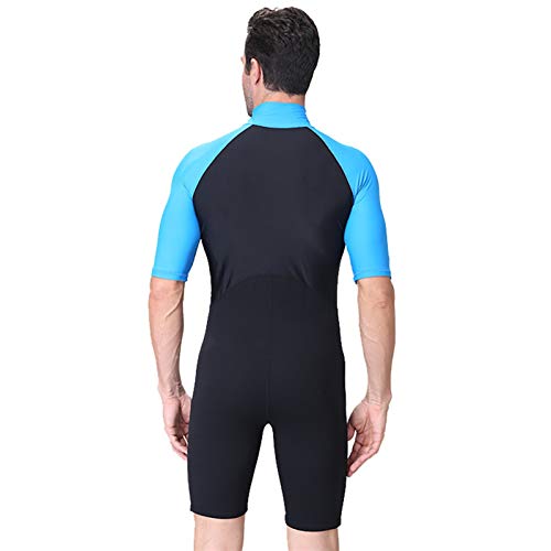 Traje De Baño Trajes De Neopreno Para Surf Para Hombre, Traje De Buceo Para Hombre, Nuevo Traje De Neopreno Con Cremallera En La Espalda Para Hombre, Traje De Neopreno Corto Para Nadar, Protector Cont