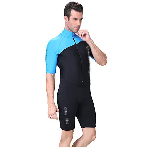 Traje De Baño Trajes De Neopreno Para Surf Para Hombre, Traje De Buceo Para Hombre, Nuevo Traje De Neopreno Con Cremallera En La Espalda Para Hombre, Traje De Neopreno Corto Para Nadar, Protector Cont