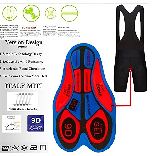 Traje de ciclismo Mujeres, manga larga de manga larga Pantalón de gel Tri-traje de una pieza, mujer Profesión Triatlón Triatlón Traje Ropa (Color : 17, Size : XX-Large)