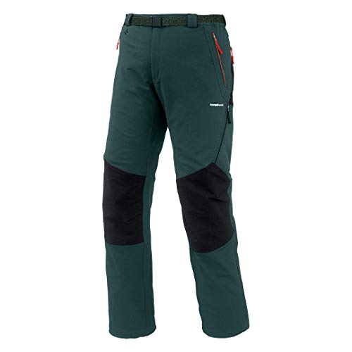 Trangoworld Rovek DS Pantalón Largo, Hombre, Sombra Oscura/Negro, M (-5 cm)