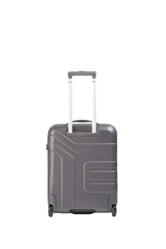 Travelite Valise trolley "Vector" avec 2 roues anthracite Maleta, 55 cm, 44 liters, Negro (Anthracite)