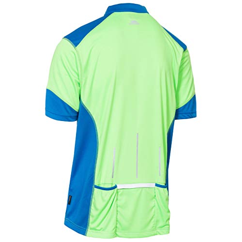 Trespass Dudley Cycling TP50 Top, Hombre, Verde (ggk), S