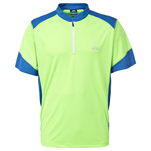 Trespass Dudley Cycling TP50 Top, Hombre, Verde (ggk), S