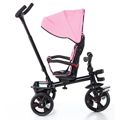 Triciclo Infantil Evolutivo Urban Trike City Plegable Molto (Rosa)