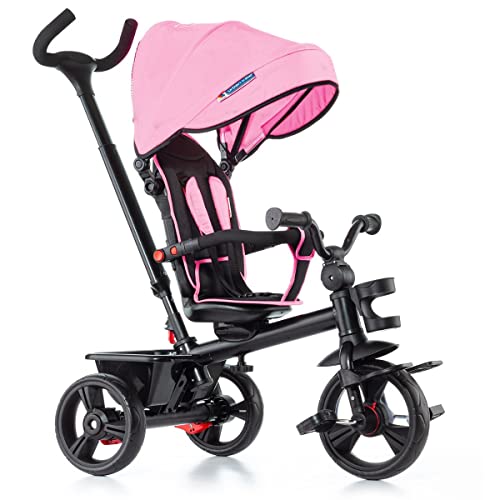 Triciclo Infantil Evolutivo Urban Trike City Plegable Molto (Rosa)