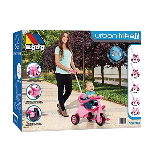 Triciclo Infantil Molto Urban Trike Rosa