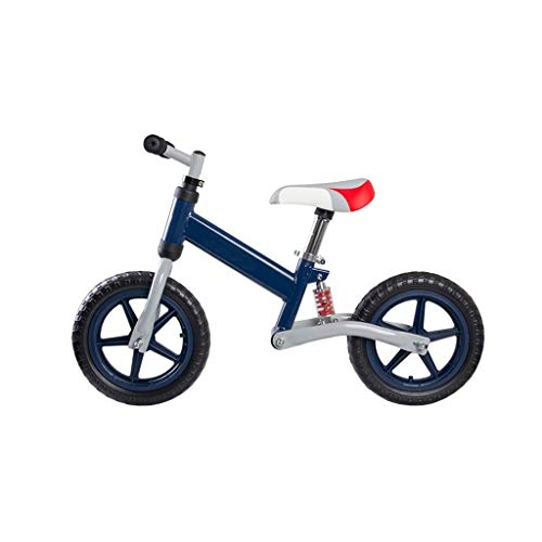 Trike Bicicleta de equilibrio para niños, ultraligera para exteriores, para principiantes, bicicleta de ejercicios, doble rueda con amortiguación, sin pedal, de 2 a 6 años, sin cargo, 3 colores
