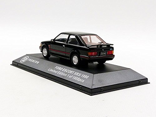 Triple 9- Ford Escort XR3 1990-Escala 1:43, Color Negro (T9P10026)