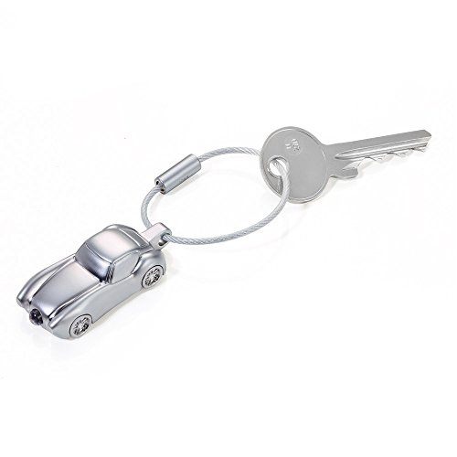 Troika Light Sportscar Llavero 5 Centimeters Plateado (Silber)