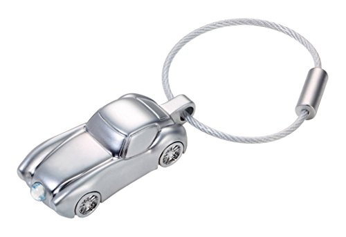 Troika Light Sportscar Llavero 5 Centimeters Plateado (Silber)