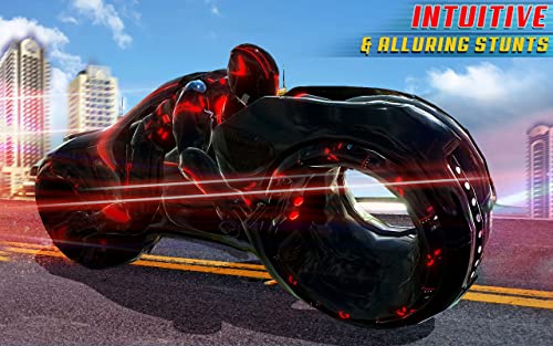 Tron Bike Transform Car Driving Simulator | Sci-fi bike adventure | Mega ramp stunts | extreme bike stunts | real car driving simulator | Car Games | Bike games