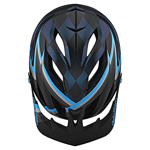 Troy Lee Designs Born from Paint Adult | Trail | XC | Mountain Bike A3 Sideways Casco (Negro, MD/LG)