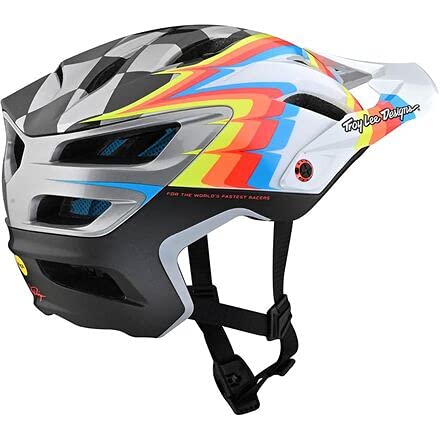 Troy Lee Designs Casco A3 MIPS Blanco/Gris, M/L