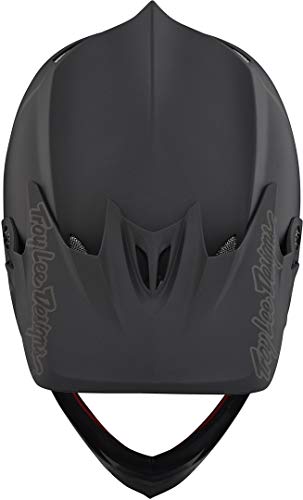 Troy Lee Designs D3 Fiberlite - Casco de Bicicleta - Negro Contorno de la Cabeza M | 57-59cm 2019